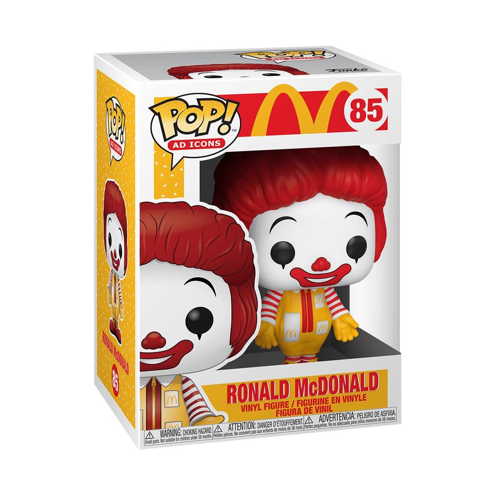 Funko Pop! Vinyl: McDonald's - Ronald McDonald #85